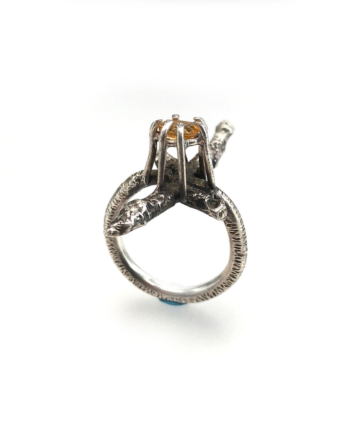Citrine Bud Ring