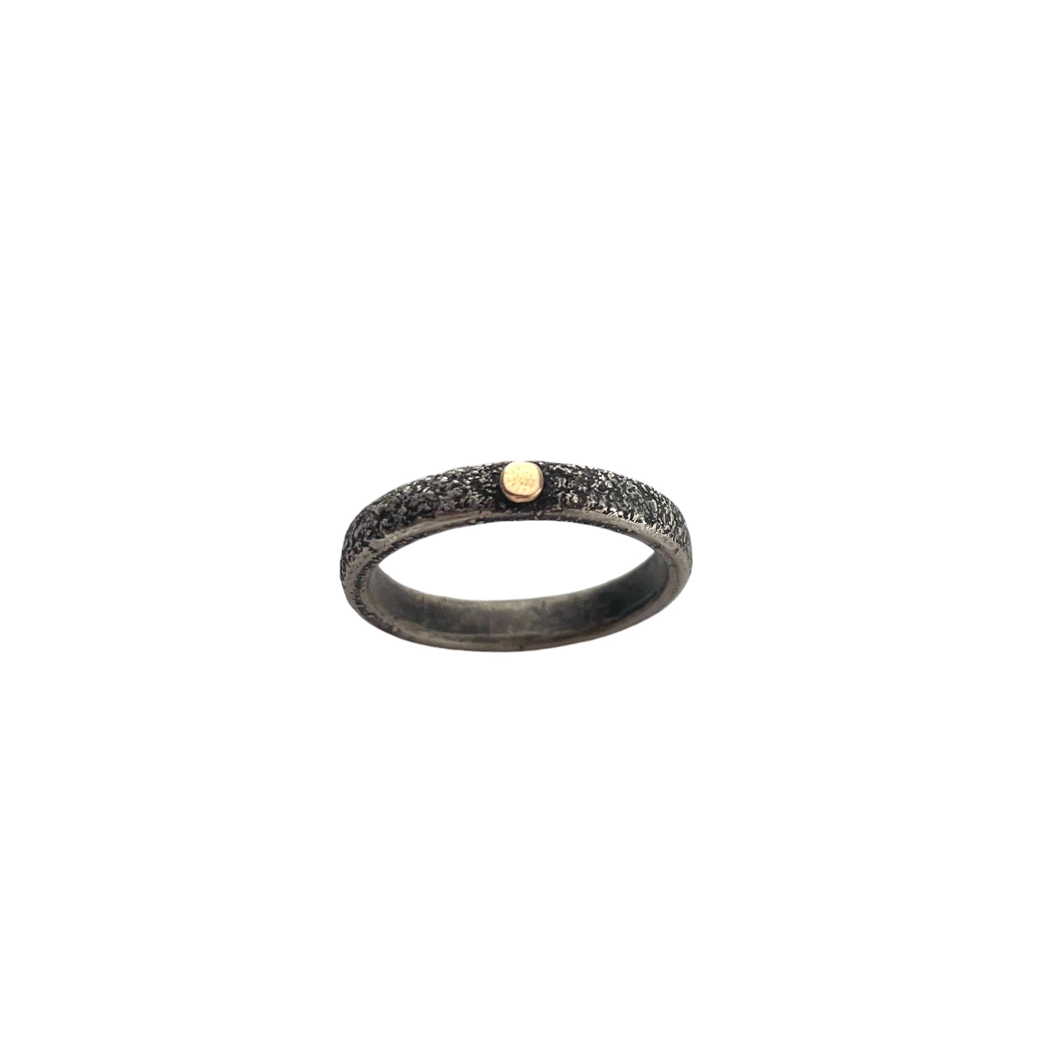 Gold Dot Stacker Ring