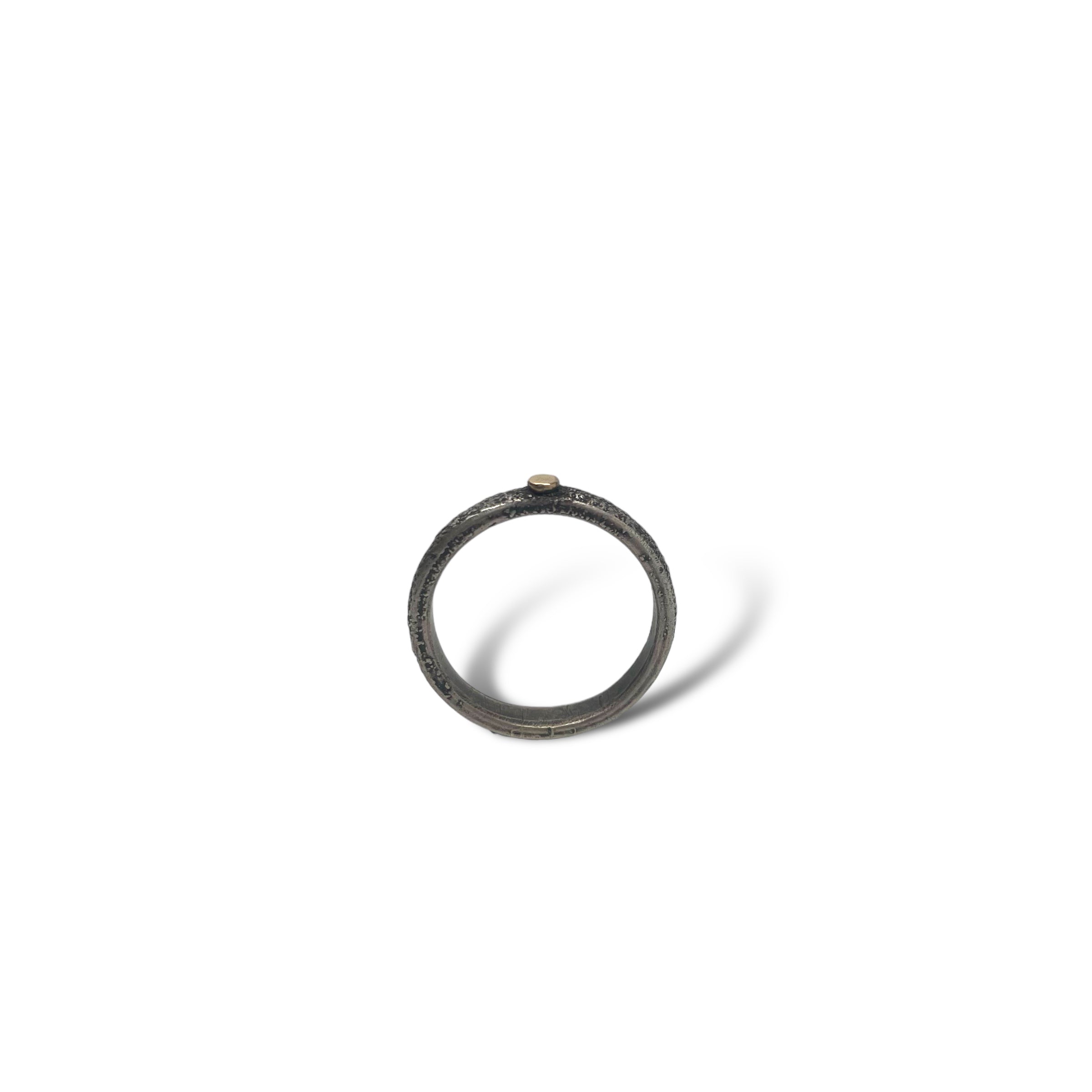 Gold Dot Stacker Ring